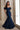 Formal Dresses Long Formal Mermaid 3D Floral Evening Dress Navy Blue