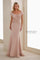 Formal Dresses Long Formal Sequin Lace Evening Dress Blush