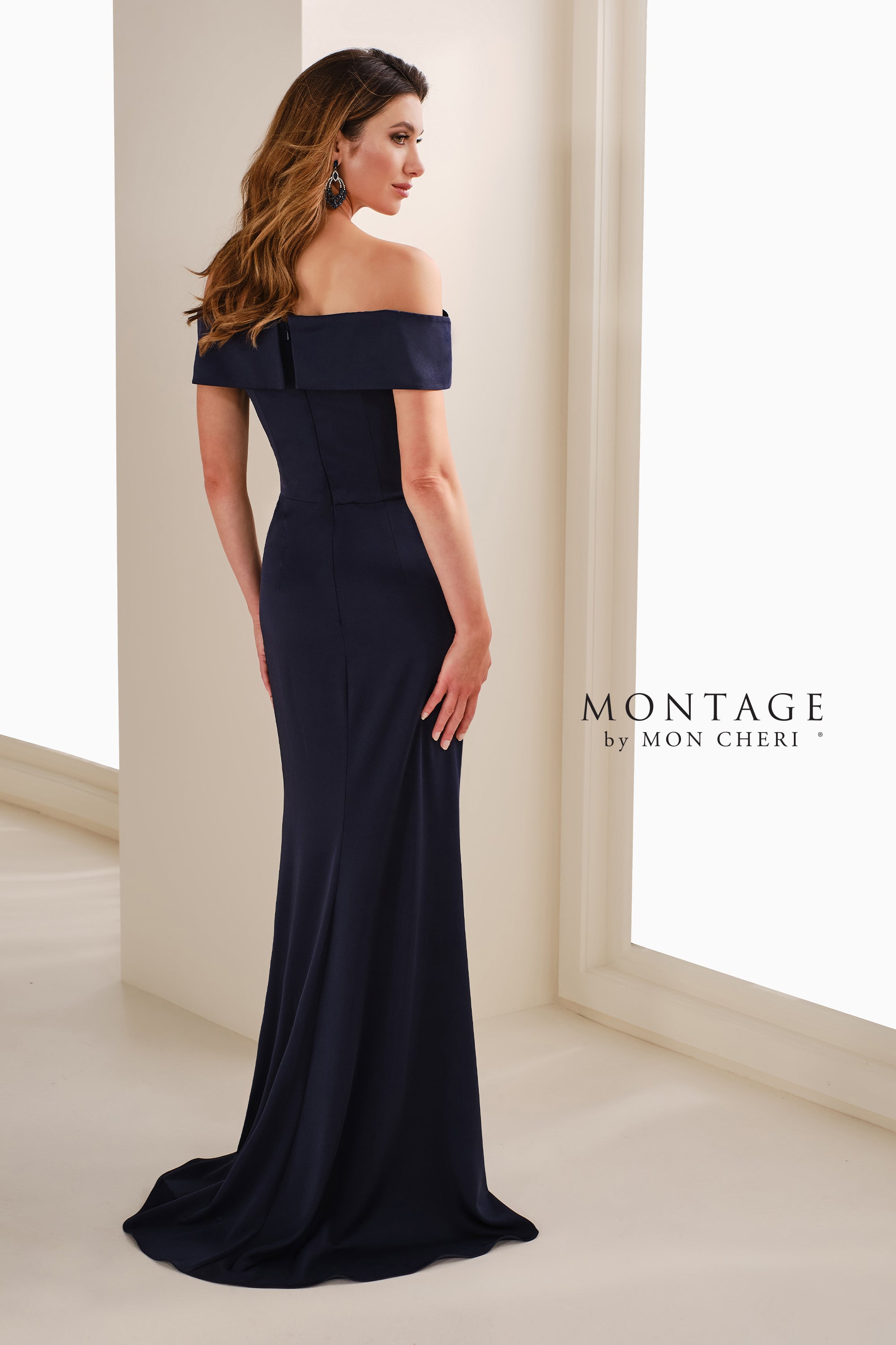 Formal Dresses Long Formal Beaded Lace Applique Evening Dress Navy Blue