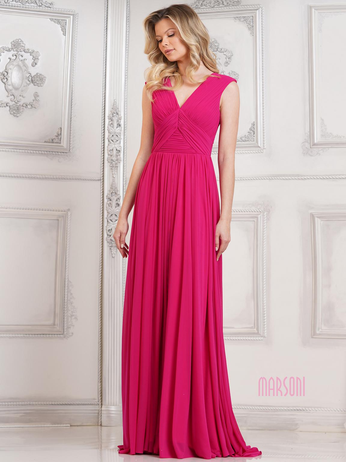 Marsoni M324 Long Formal A Line Dress