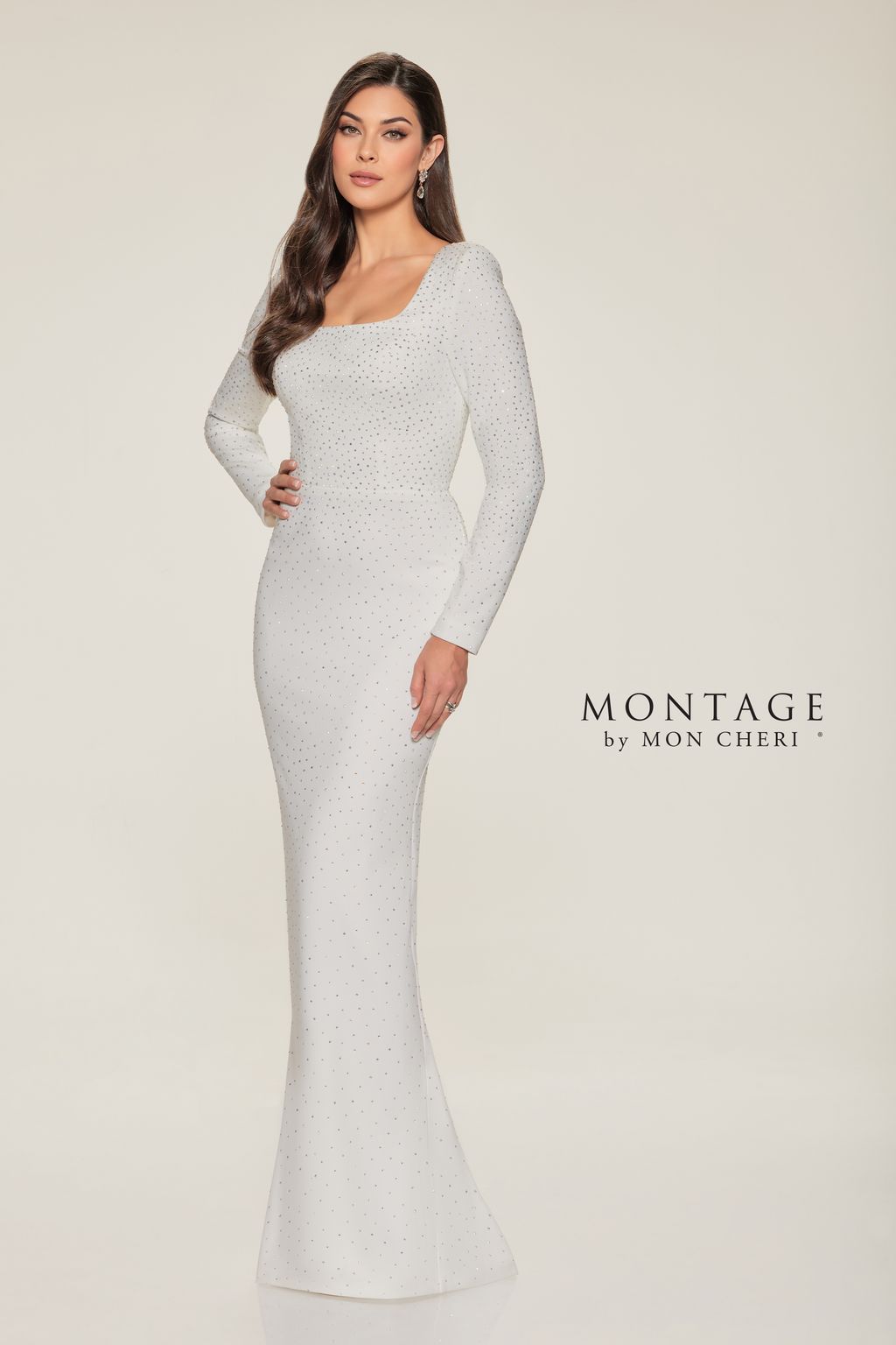Montage M851 Long Evening Chic Formal Dress