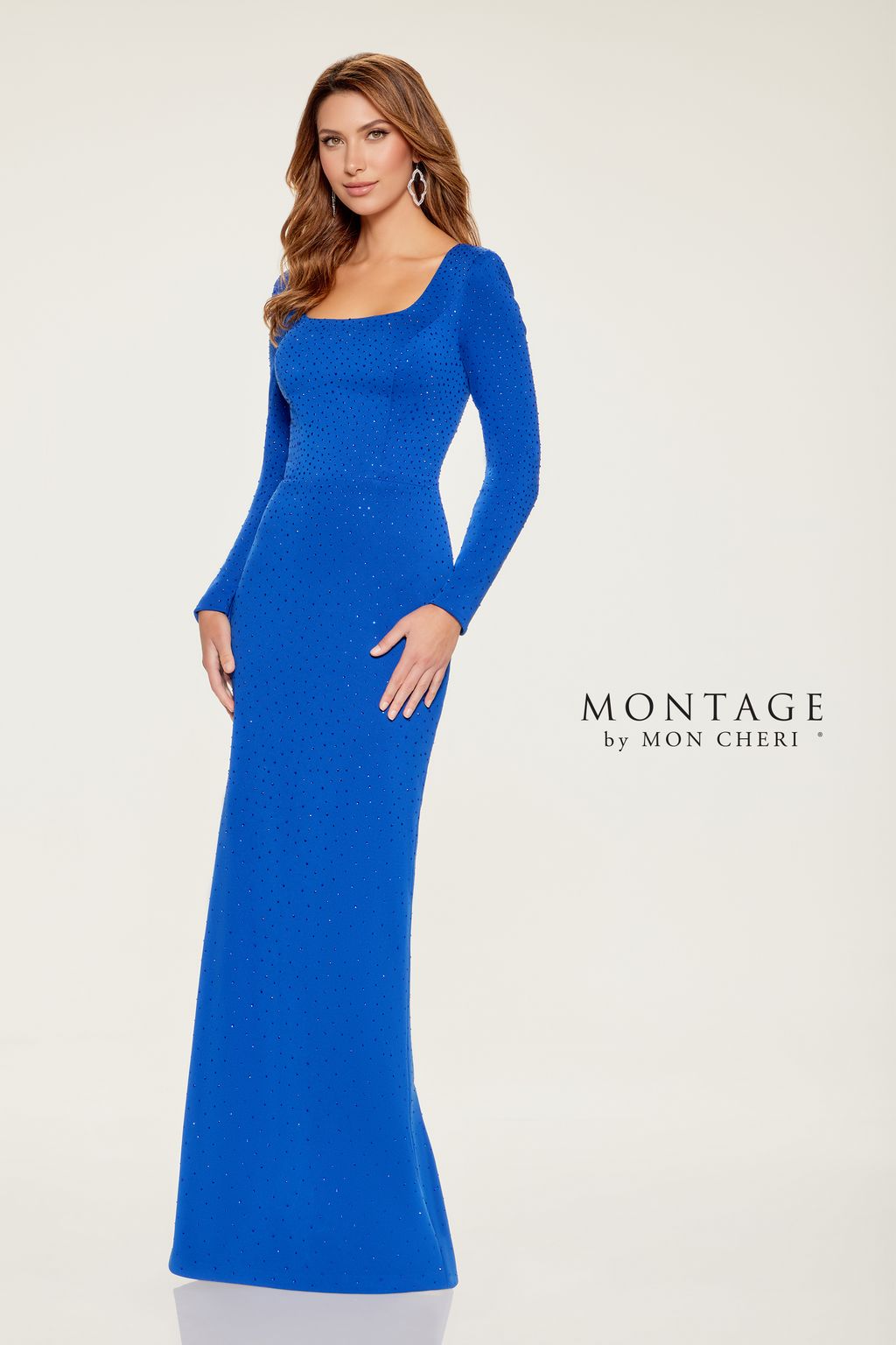 Montage M851 Long Evening Chic Formal Dress