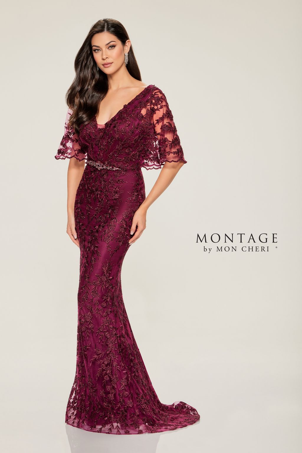 Montage M856 Long Mermaid Formal Dress