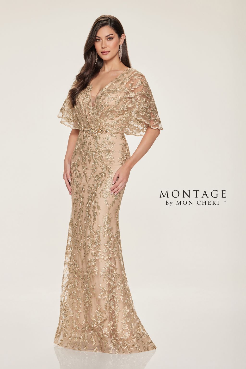 Montage M856 Long Mermaid Formal Dress