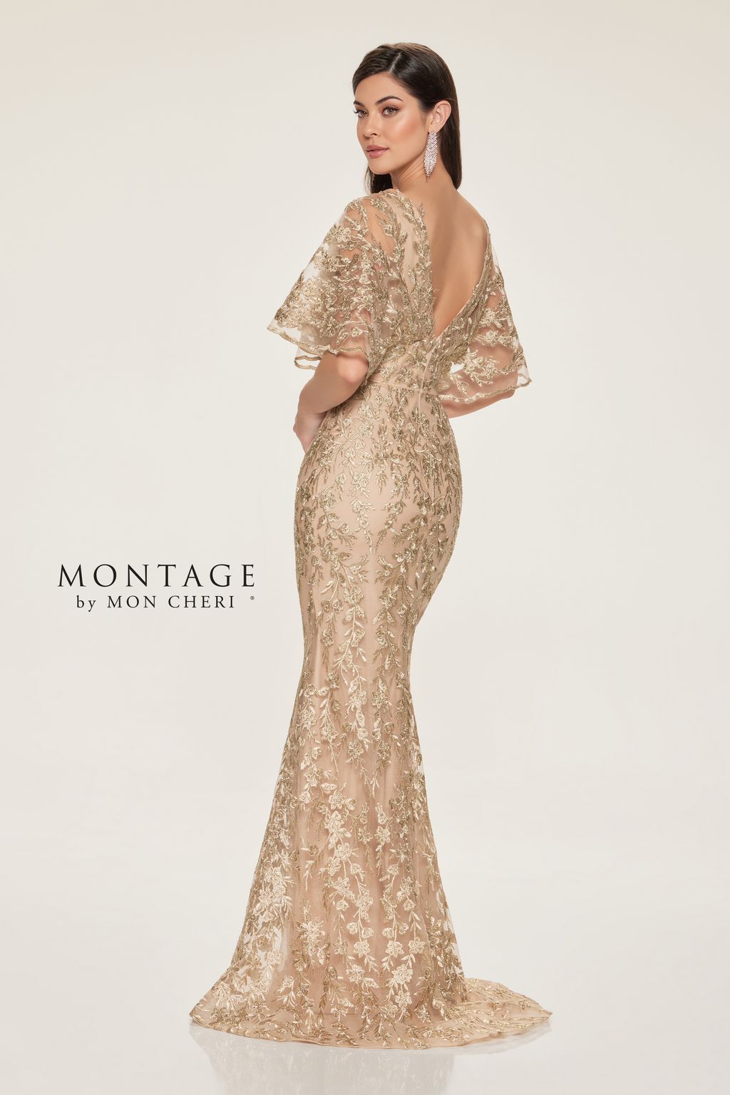 Montage M856 Long Mermaid Formal Dress