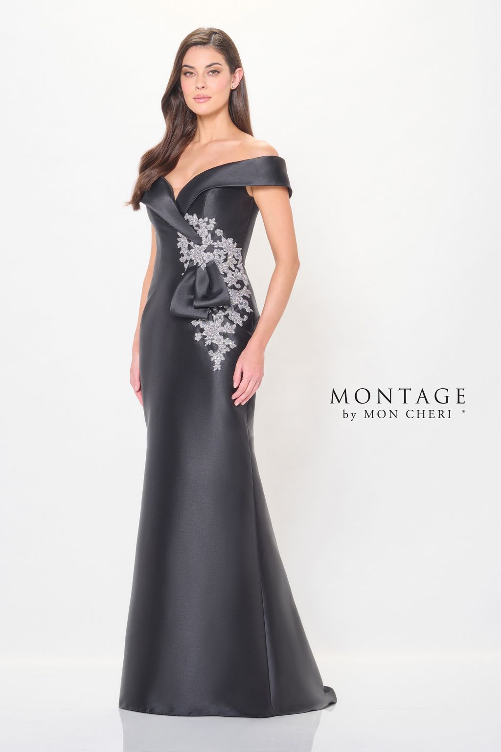 Formal Dresses Beaded Formal Long Mermaid Evening Dress Black