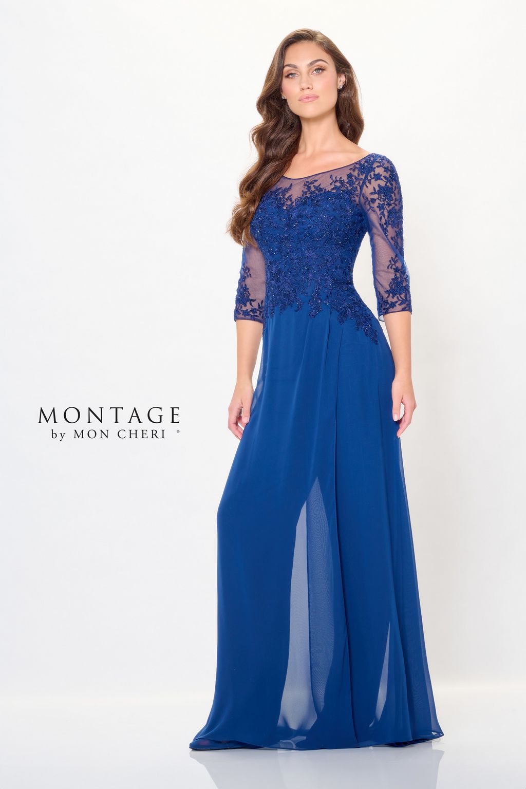 Montage M918 Long Mother of the Bride Formal Dress