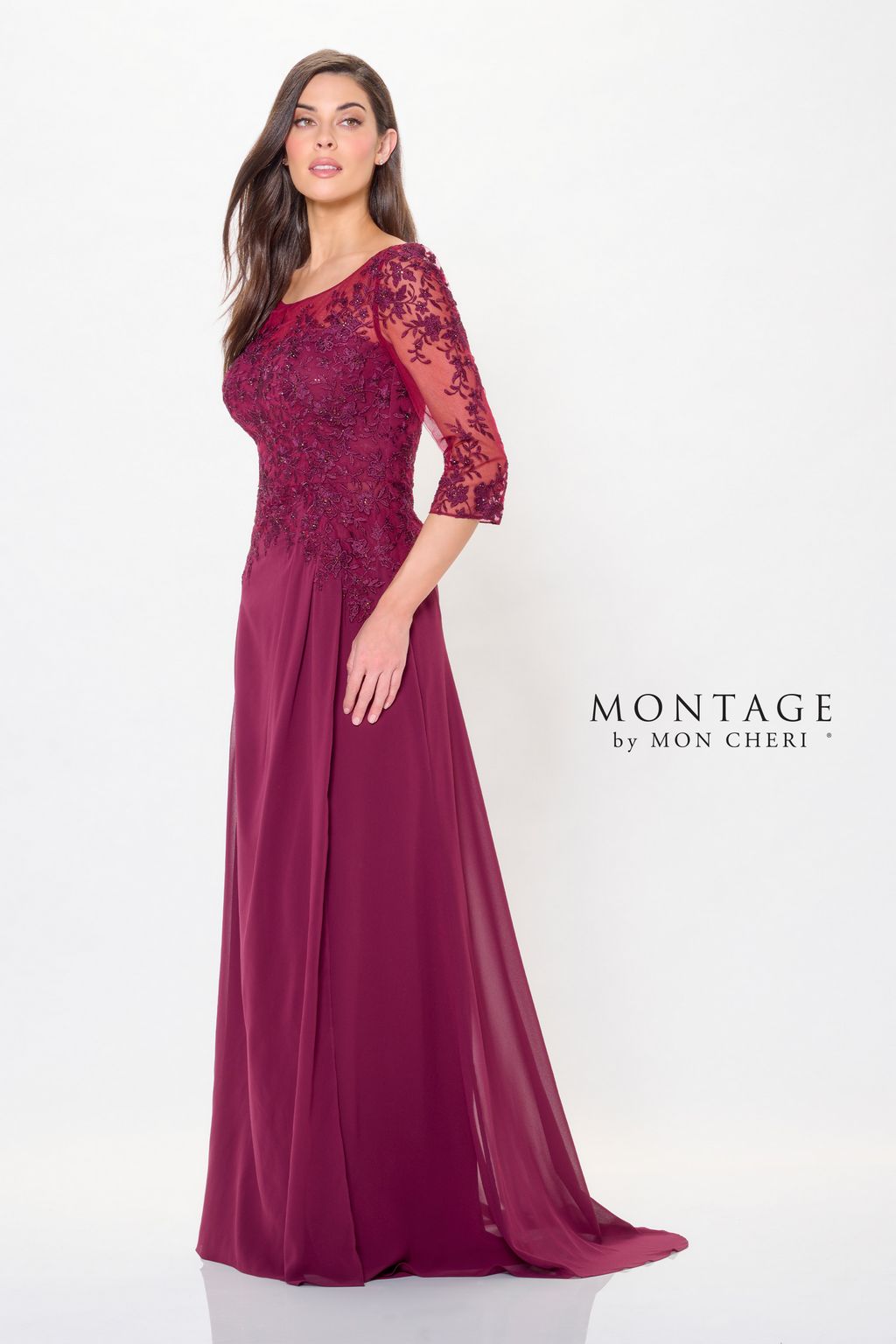 Montage M918 Long Mother of the Bride Formal Dress