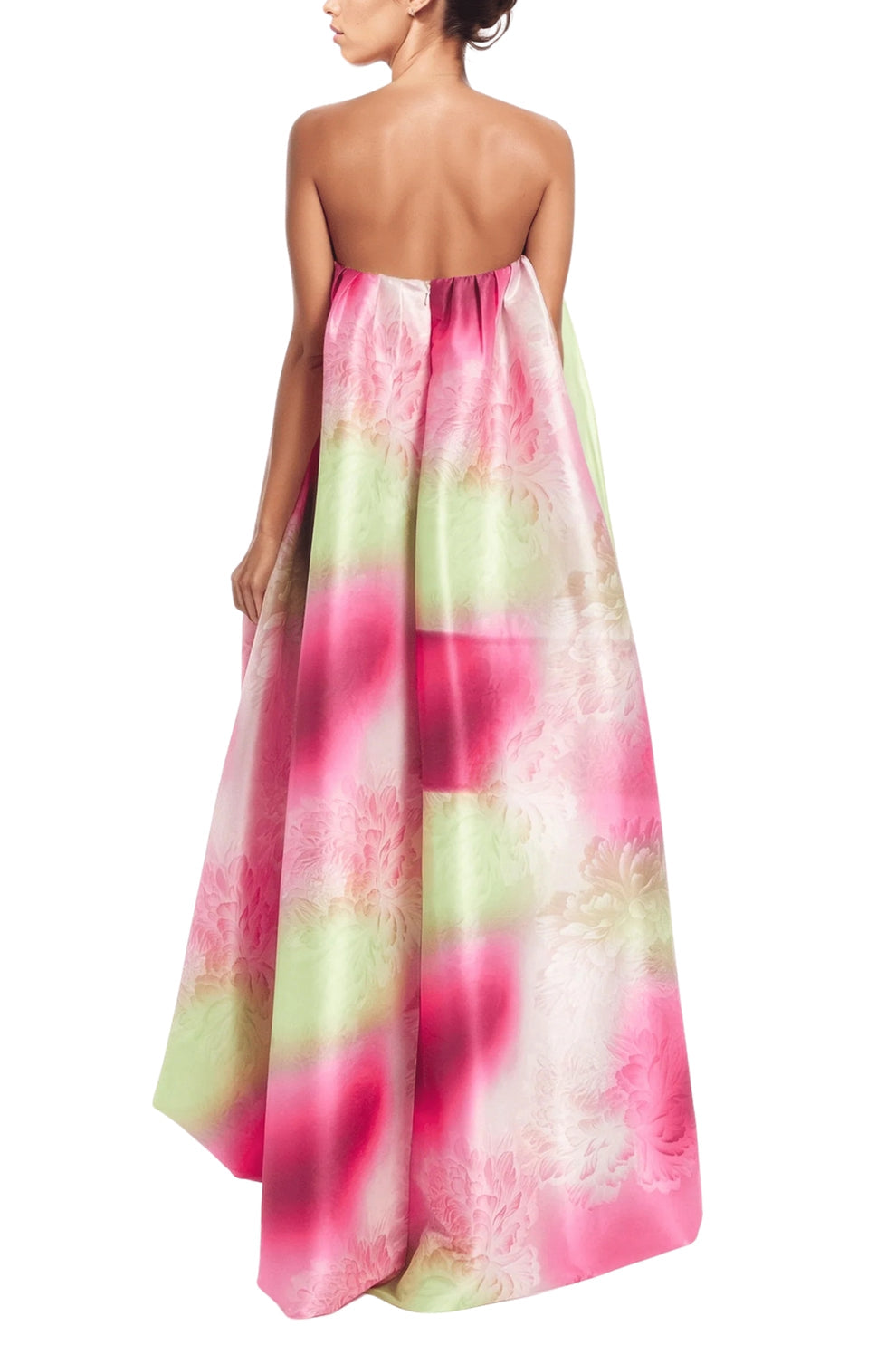 One 33 Social MC0055P High Low Printed Cocktail Dress