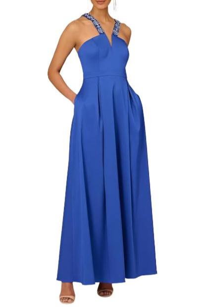 Aidan Mattox MD1E207615 Long Ball Gown Formal Prom Dress