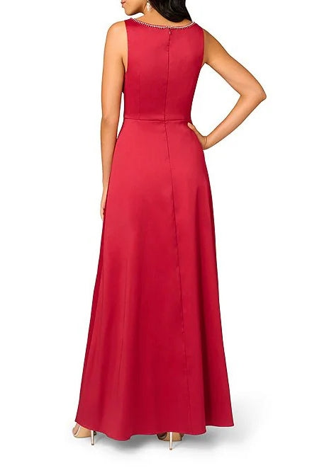 Aidan Mattox MD1E209190 Long Formal Fitted Evening Dress
