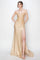 Prom Dresses Prom Long Formal Glitter Applique Dress Champagne