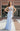 Prom Dresses Long Slit Beaded Formal Prom Dress Smoky Blue