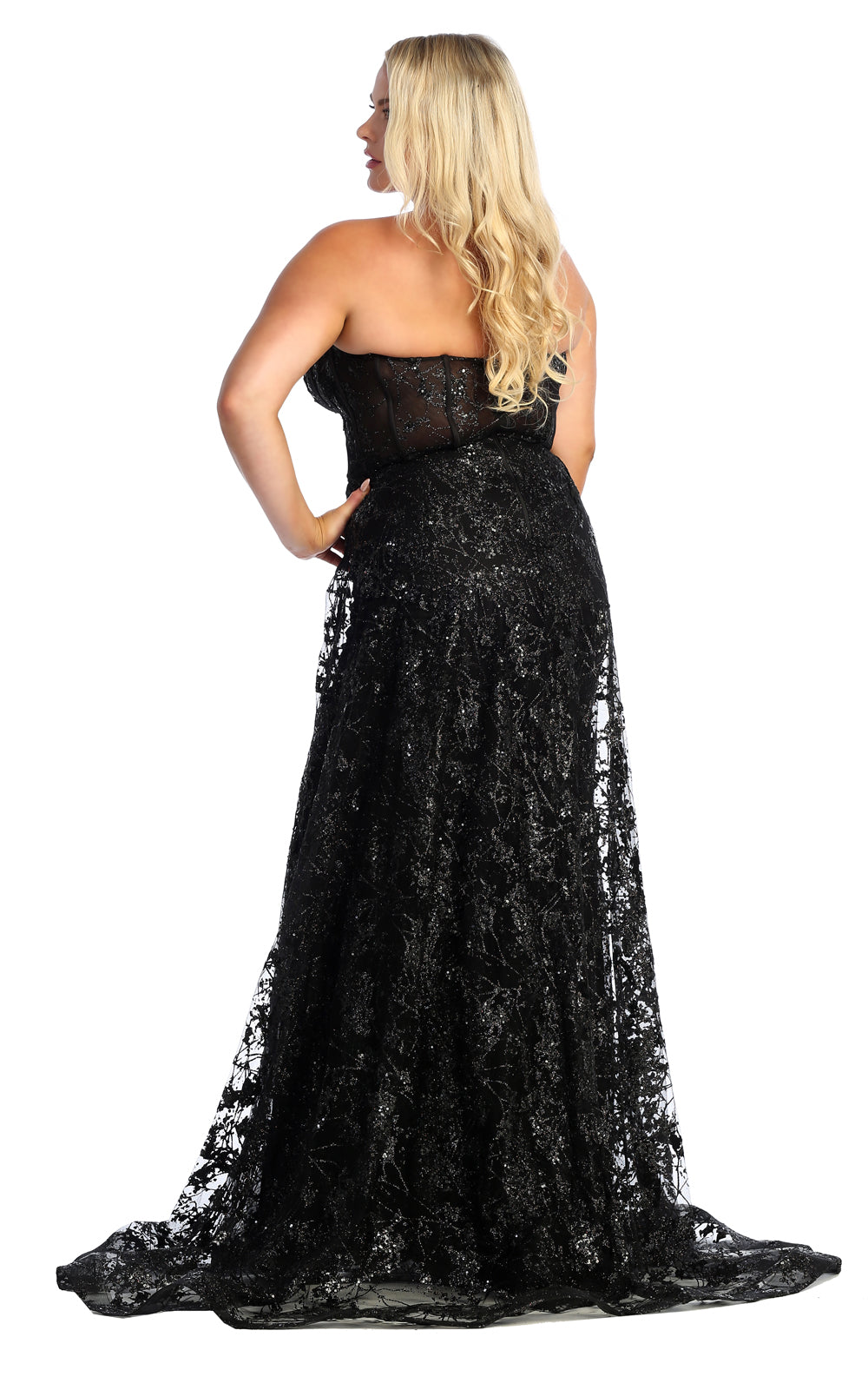 Sweetheart Floor-Length Lace Prom Mermaid May Queen 1837