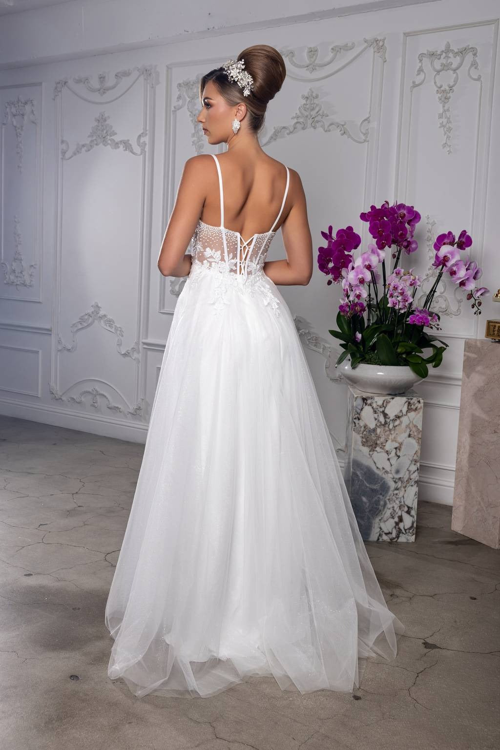 Sweetheart Floor-Length Tulle Prom A-Line May Queen 2209