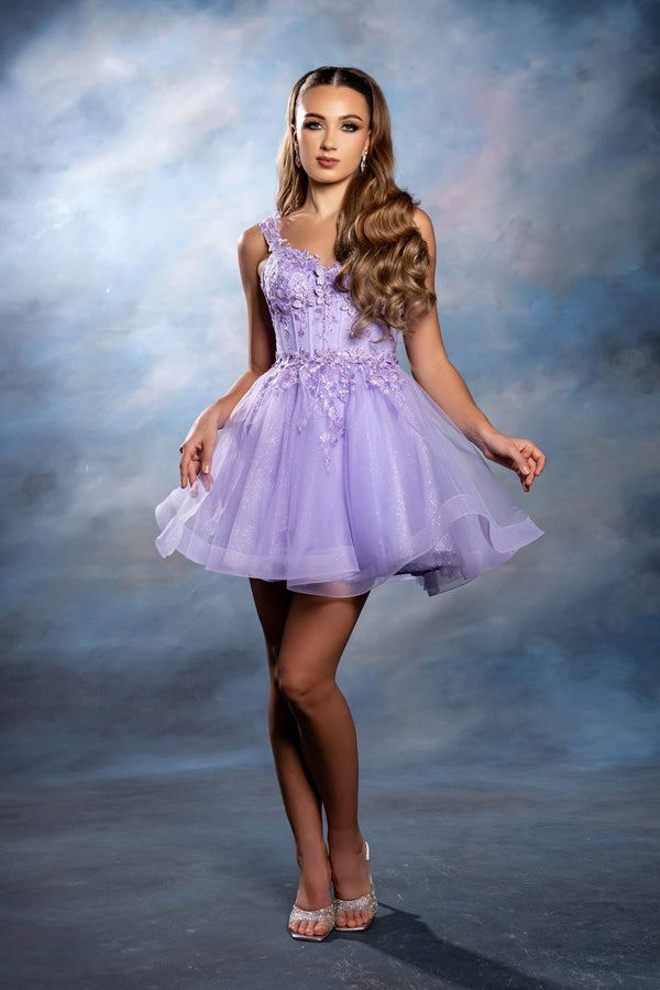 Sweetheart Mini Short Tulle Cocktail A-Line May Queen MQ2225