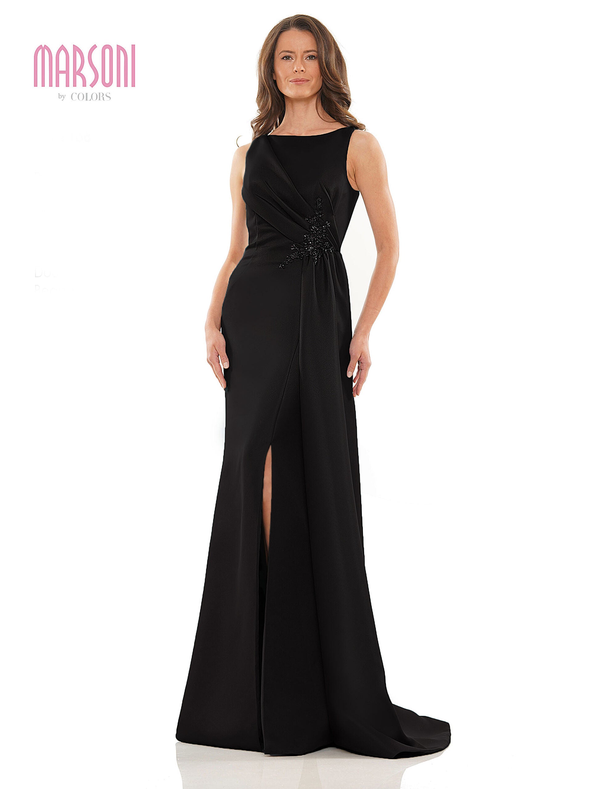 Marsoni Long Sleeveless Formal Dress 1186