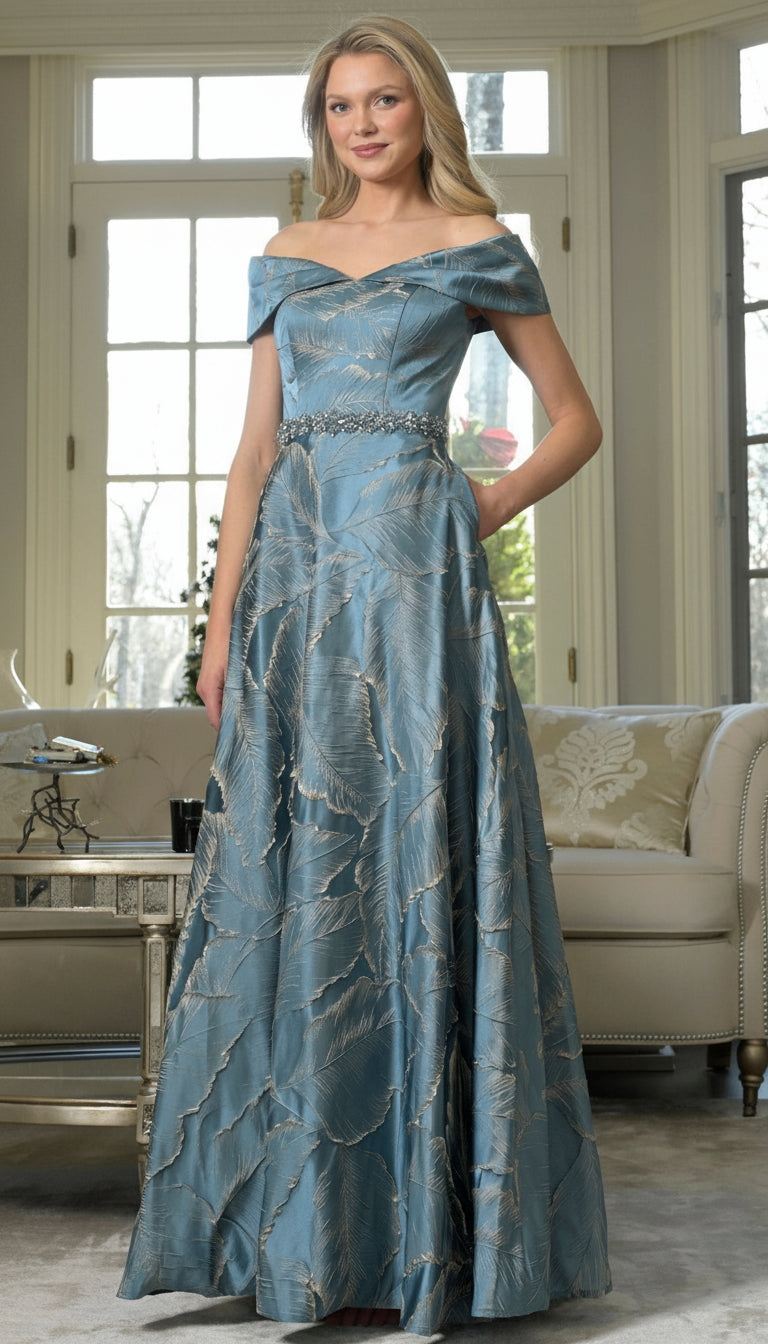 Mother of the Bride Dresses Mother of the Bride V Neck Cap Sleeve A Line Dress Teal