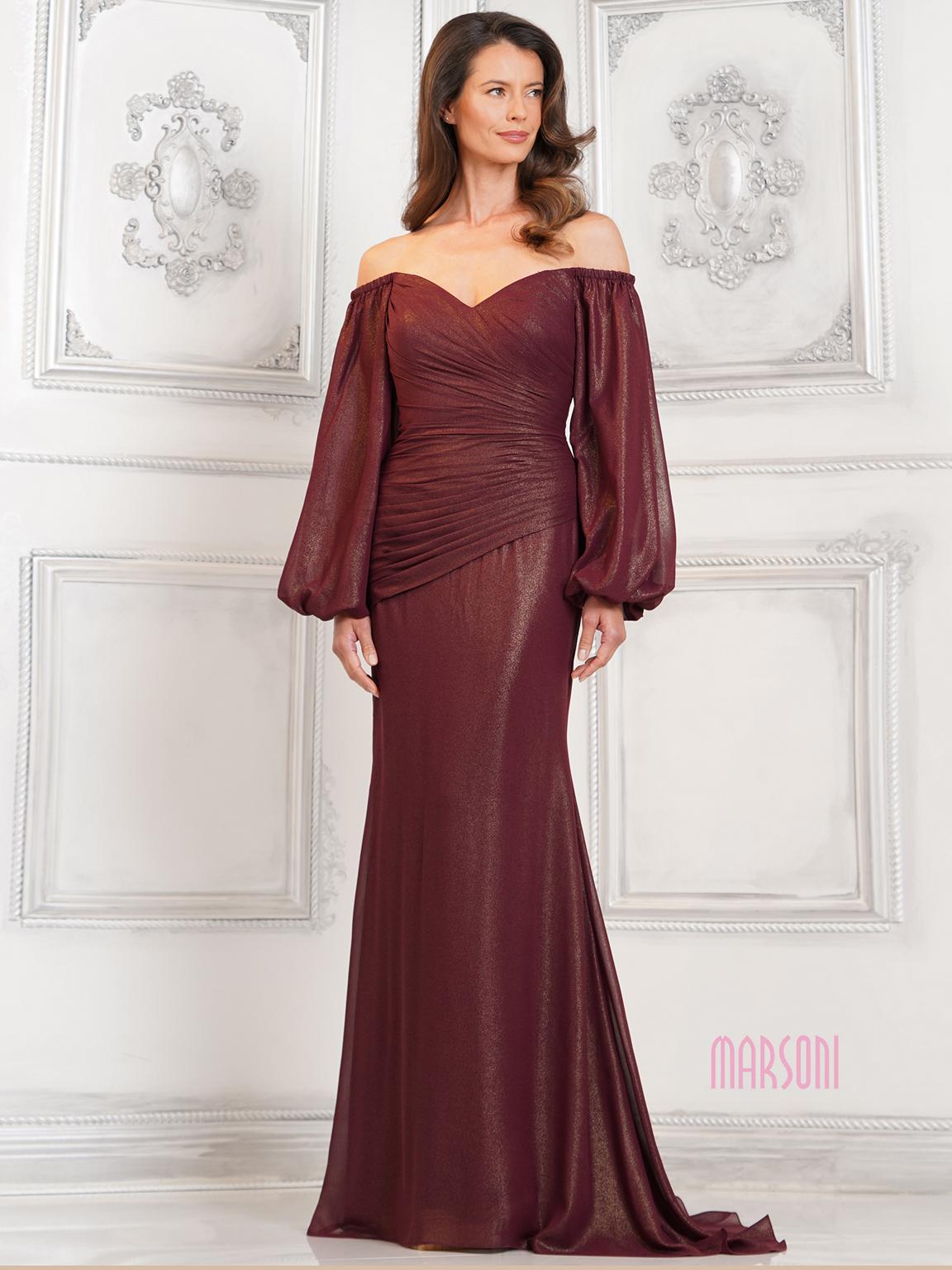 Marsoni MV1286 Mother of the Bride Long Formal Dress