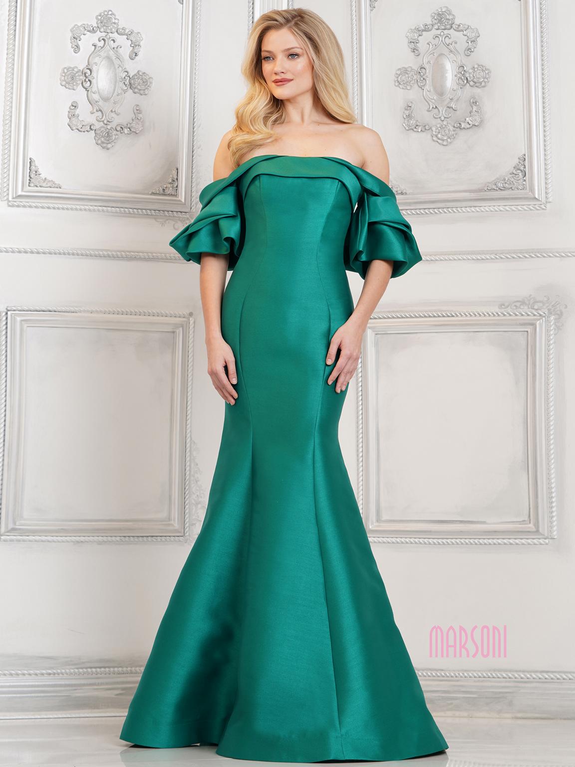 Marsoni MV1290 Long Formal Prom Mermaid Dress