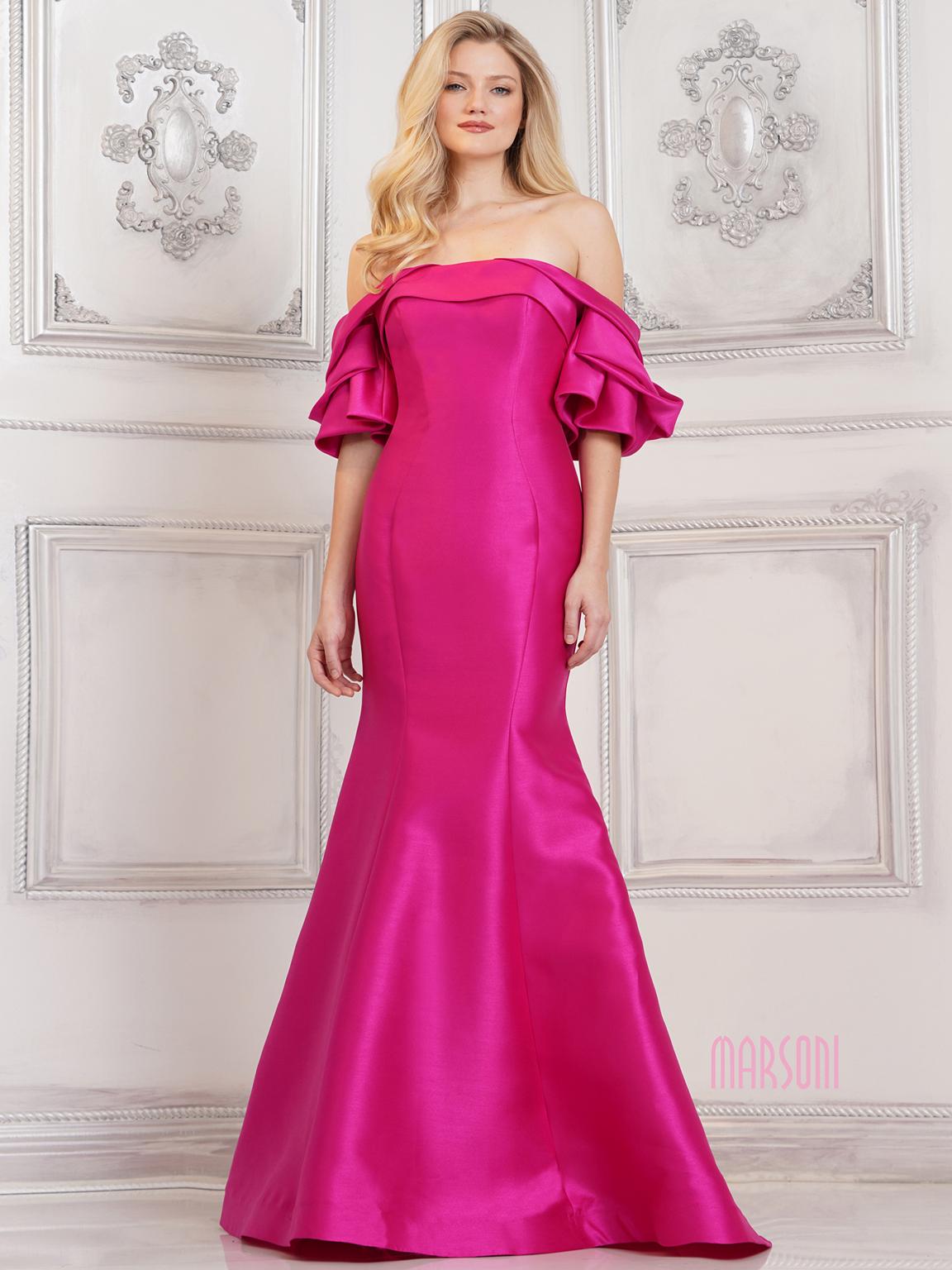 Marsoni MV1290 Long Formal Prom Mermaid Dress