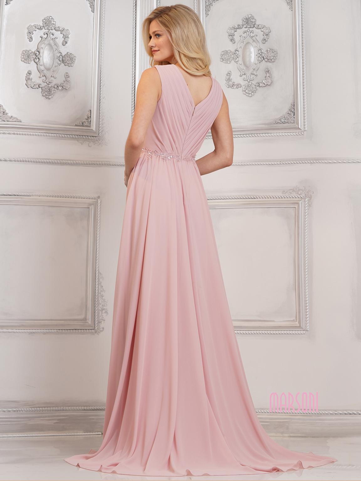 Black Marsoni MV1292 Long A Line Formal Evening Dress for $416.0 – The ...