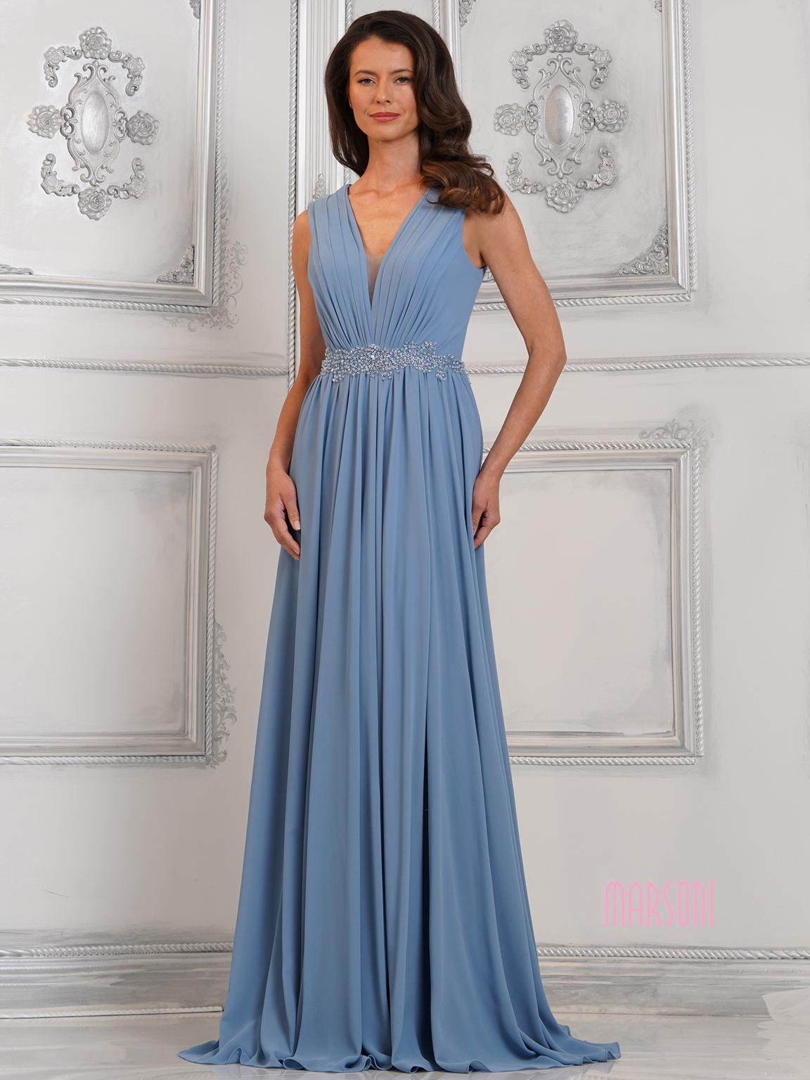 Marsoni MV1292 Long A Line Formal Evening Dress