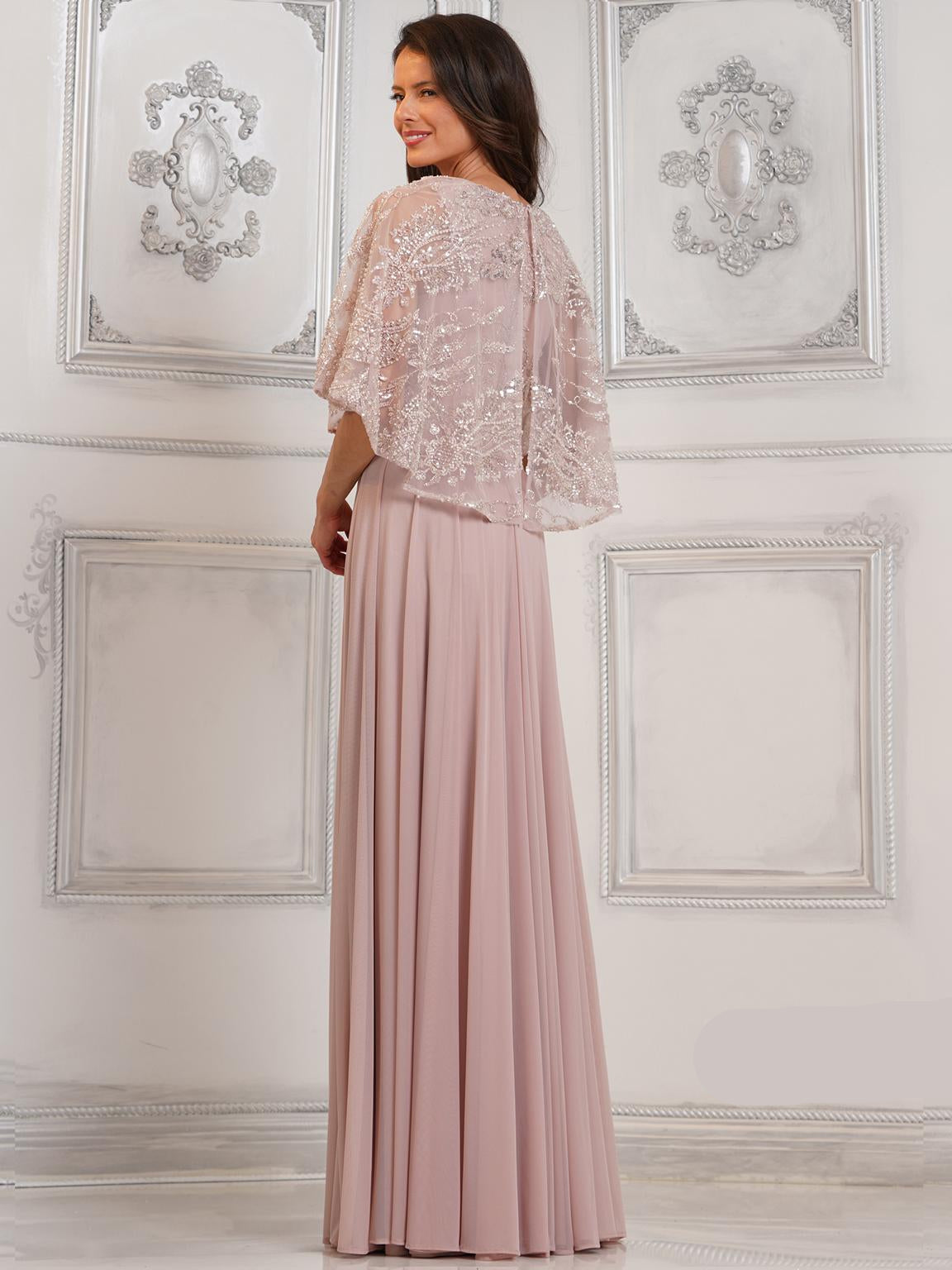 Black Marsoni MV1302 Long Mother of the Bride Formal Dress - Mother of ...