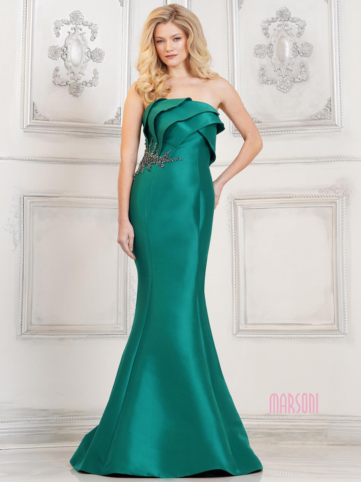 Marsoni MV1308 Long Mermaid Formal Evening Prom Gown