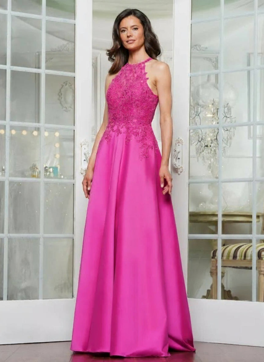 Formal Dresses Fitted Long Formal Dresses Fuchsia