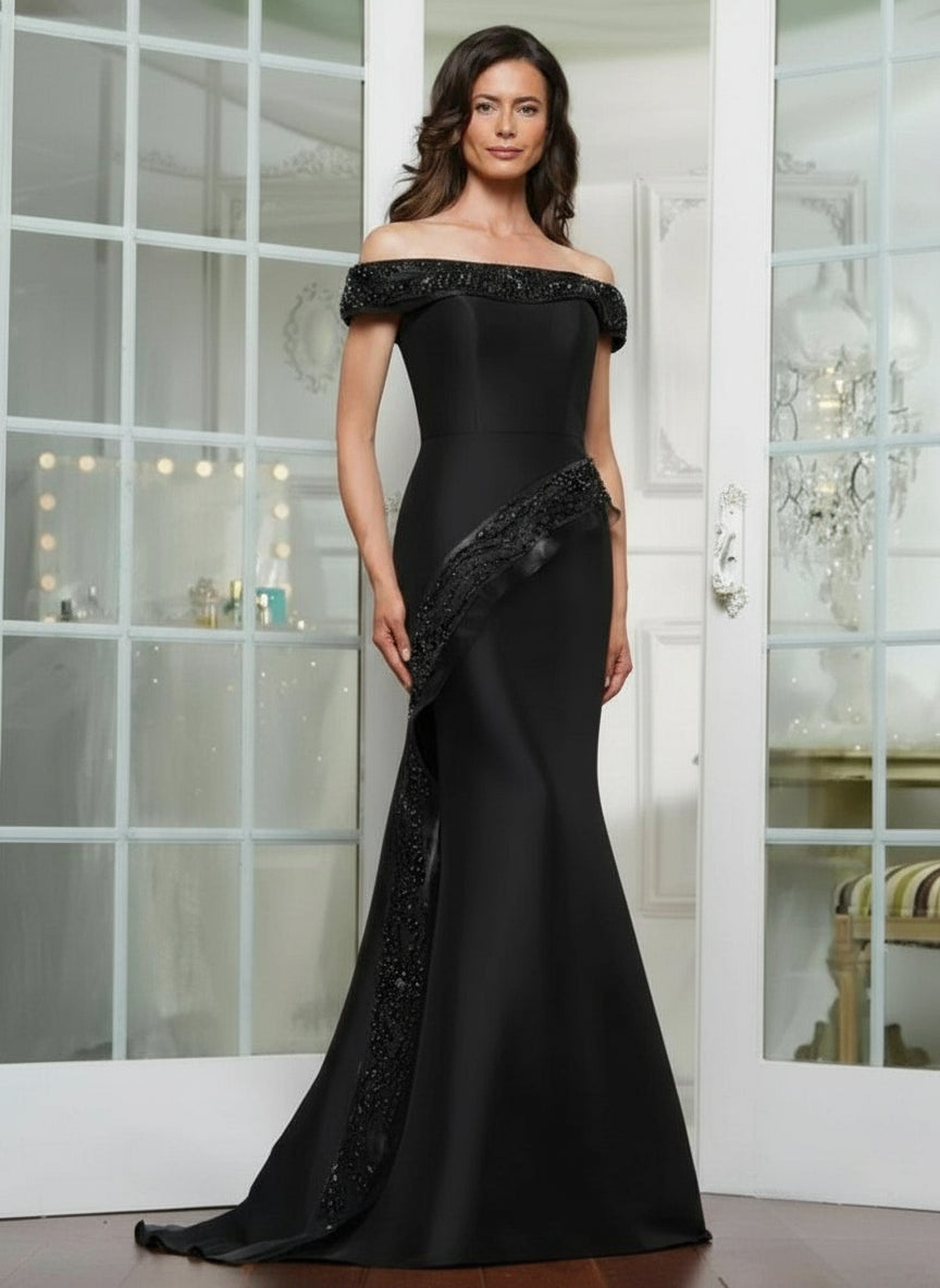 Formal Dresses Formal Long Fitted Dress Black