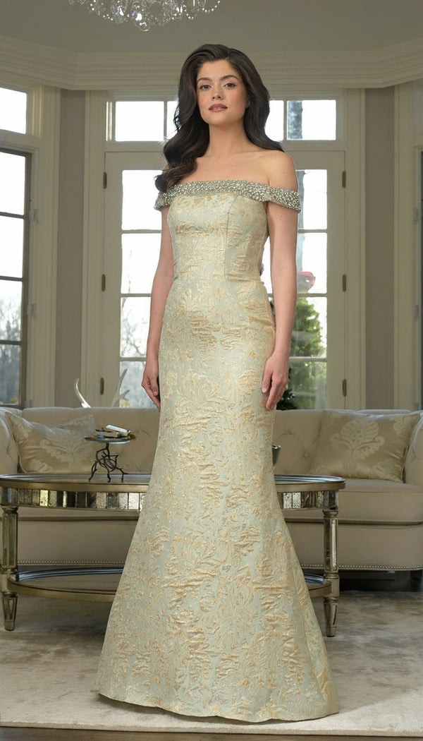 Marsoni MV1346 Long Fitted Formal Dress