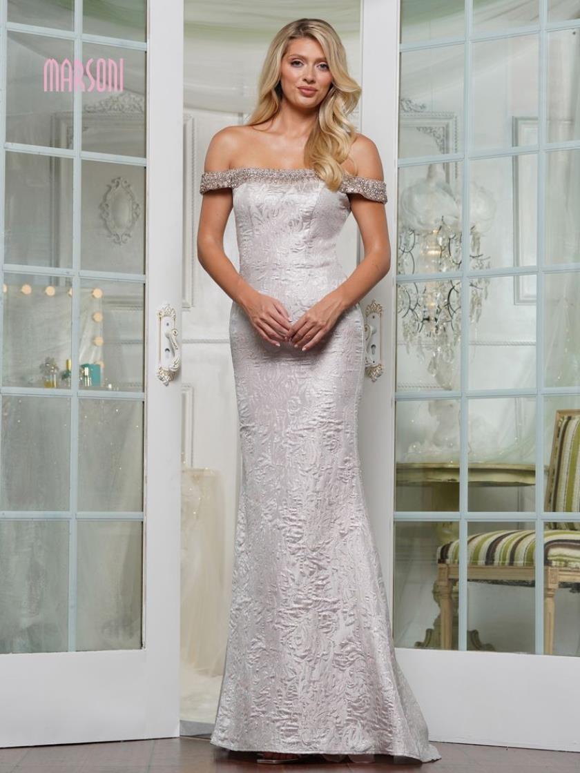 Marsoni MV1346 Long Fitted Formal Dress