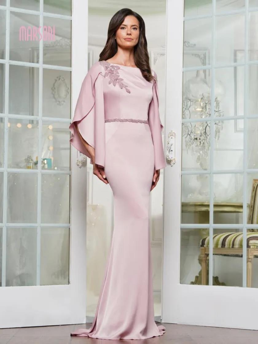 Marsoni MV1348 Long Formal Mother of the Bride Dress