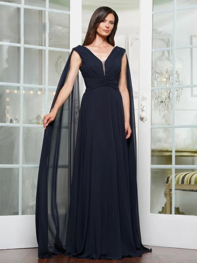 Formal Dresses Fitted Evening Formal Dress Midnight