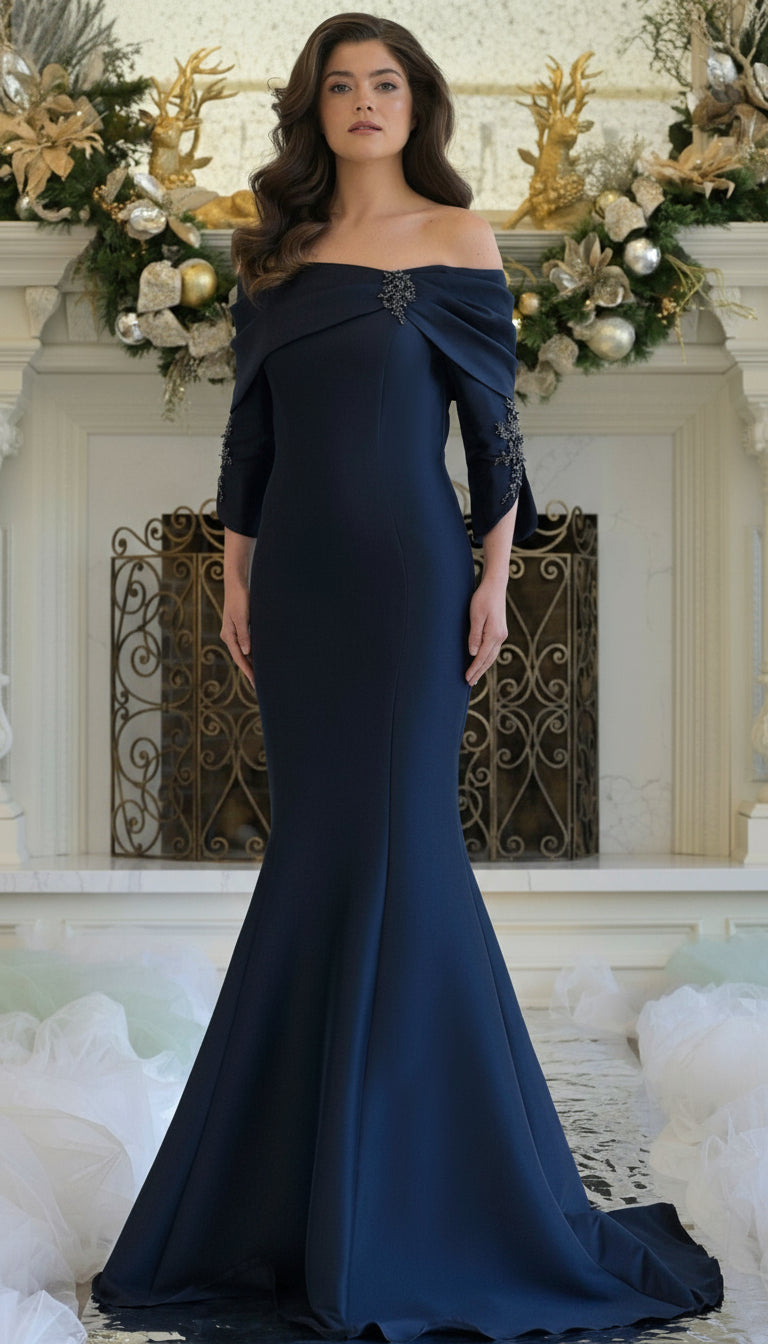Prom Dresses  Navy
