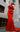 Formal Dresses Pleated Long Mermaid Ruffled Evening Formal Dress Red