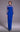 Formal Dresses Beaded Long Slit Fitted Formal Dress Blue