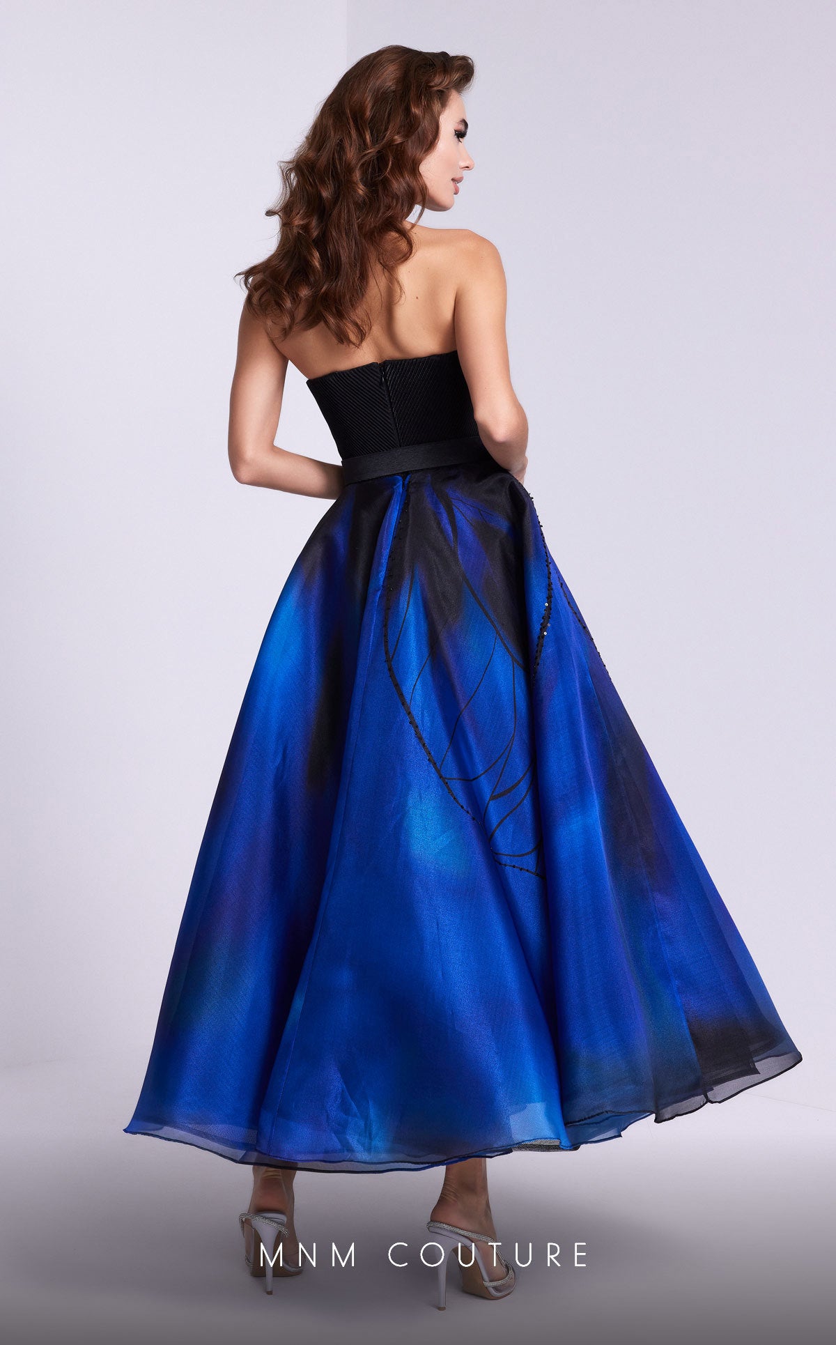Cocktail Dresses Fitted A Line Corset Floral Cocktail Dress Black