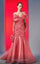 Formal Dresses Long Pleated Mermaid Formal Prom Dress Coral