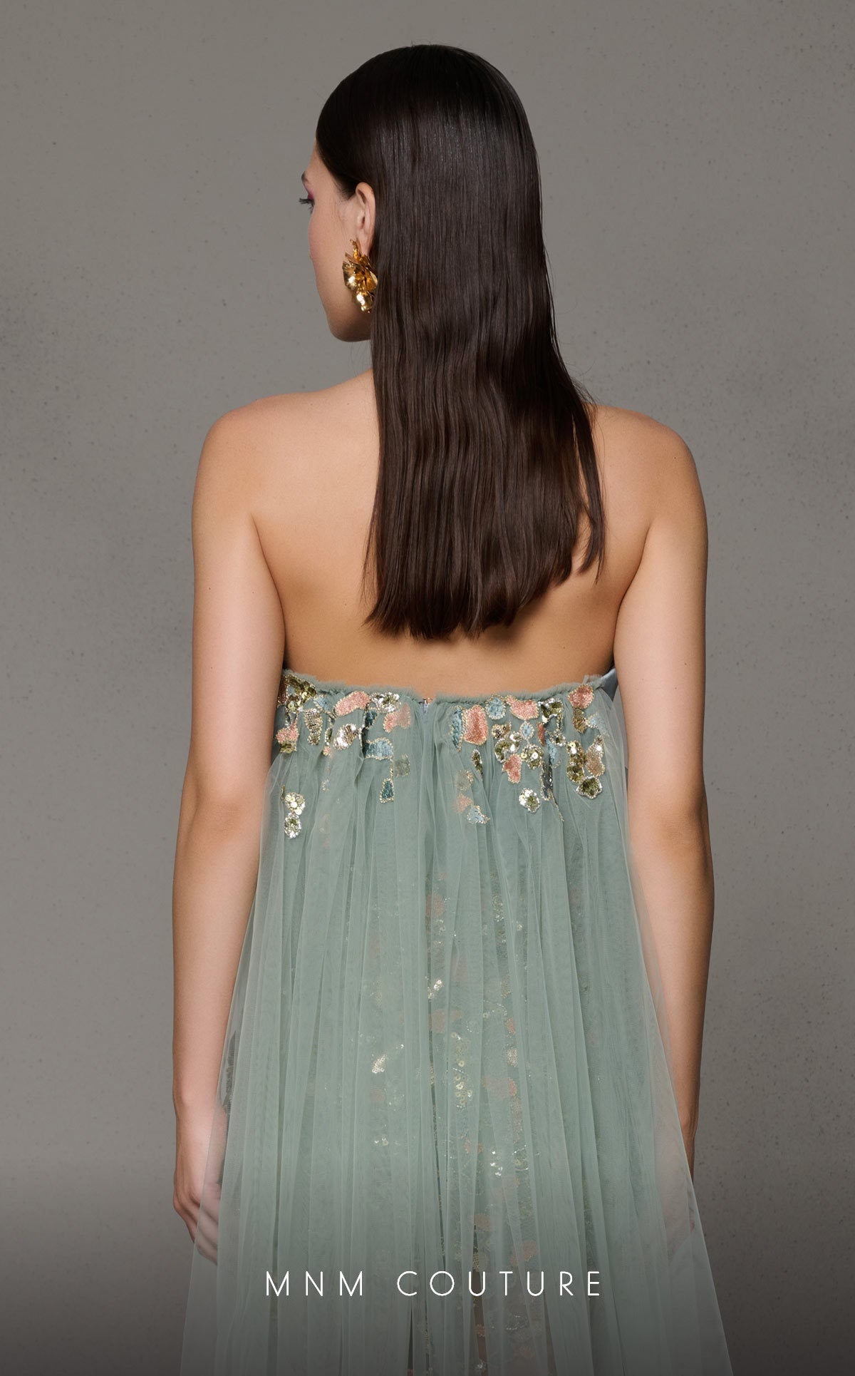 Prom Dresses Long Formal Prom Sequin Evening Dress MNM Couture N0625 Mint