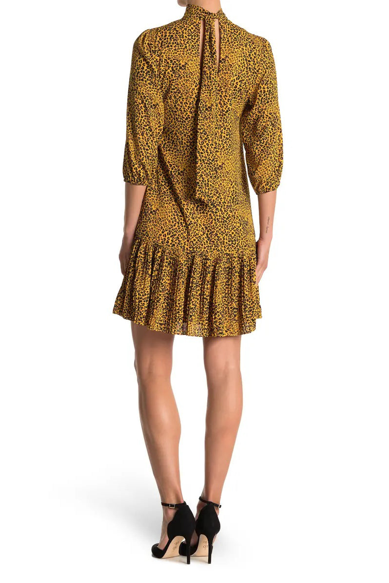 Nanette Lepore NM1F17171 Short Printed Cocktail Dress