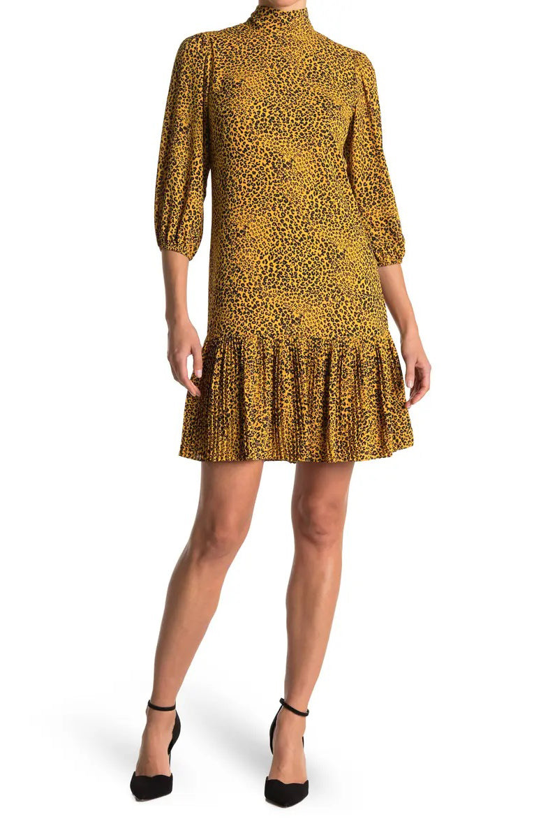 Nanette Lepore NM1F17171 Short Printed Cocktail Dress