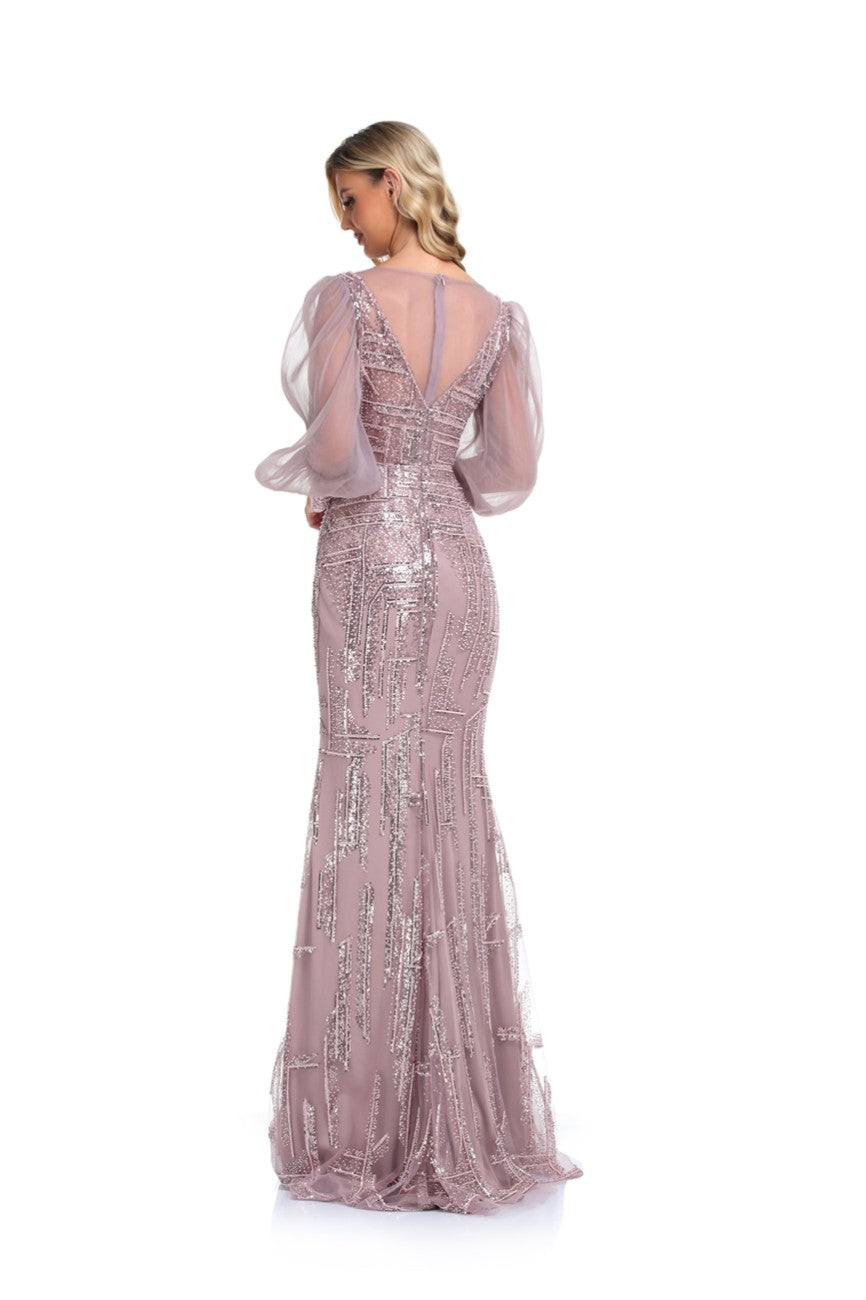 Formal Dresses Overskirt Long Formal A Line Evening Dress Rose Gold