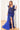 Formal Dresses Fitted Long Formal Slit Evening Dress Royal