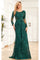 Formal Dresses Long Beaded Formal Evening Overskit Dress Green
