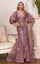 LaDivine OC009 Puff Sleeve Long Prom Dress