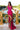 Prom Dresses Formal Feathers Long Prom Dress Hot Pink