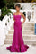 Portia and Scarlett Prom Long Formal Dress 22036 - The Dress Outlet Hot Pink