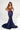 Portia and Scarlett Prom Long Fitted Dress PS22518 - The Dress Outlet Navy